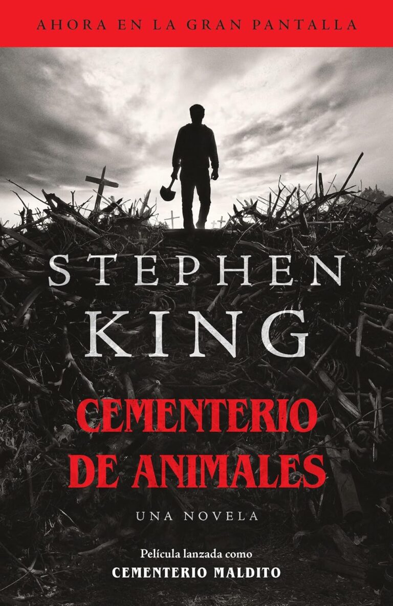 Portada del libro cementerio de animales de Stephen King